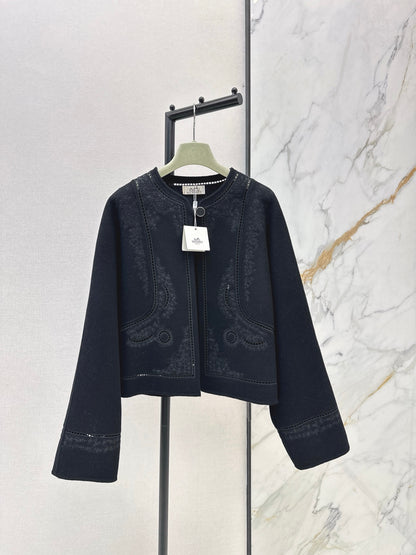 Herm 25fw embroidery jacket