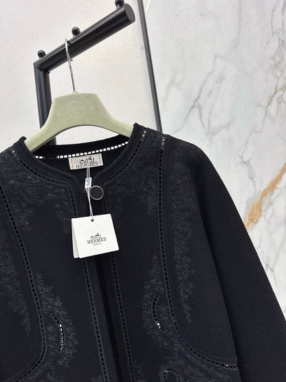Herm 25fw embroidery jacket