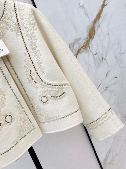 Herm 25fw embroidery jacket