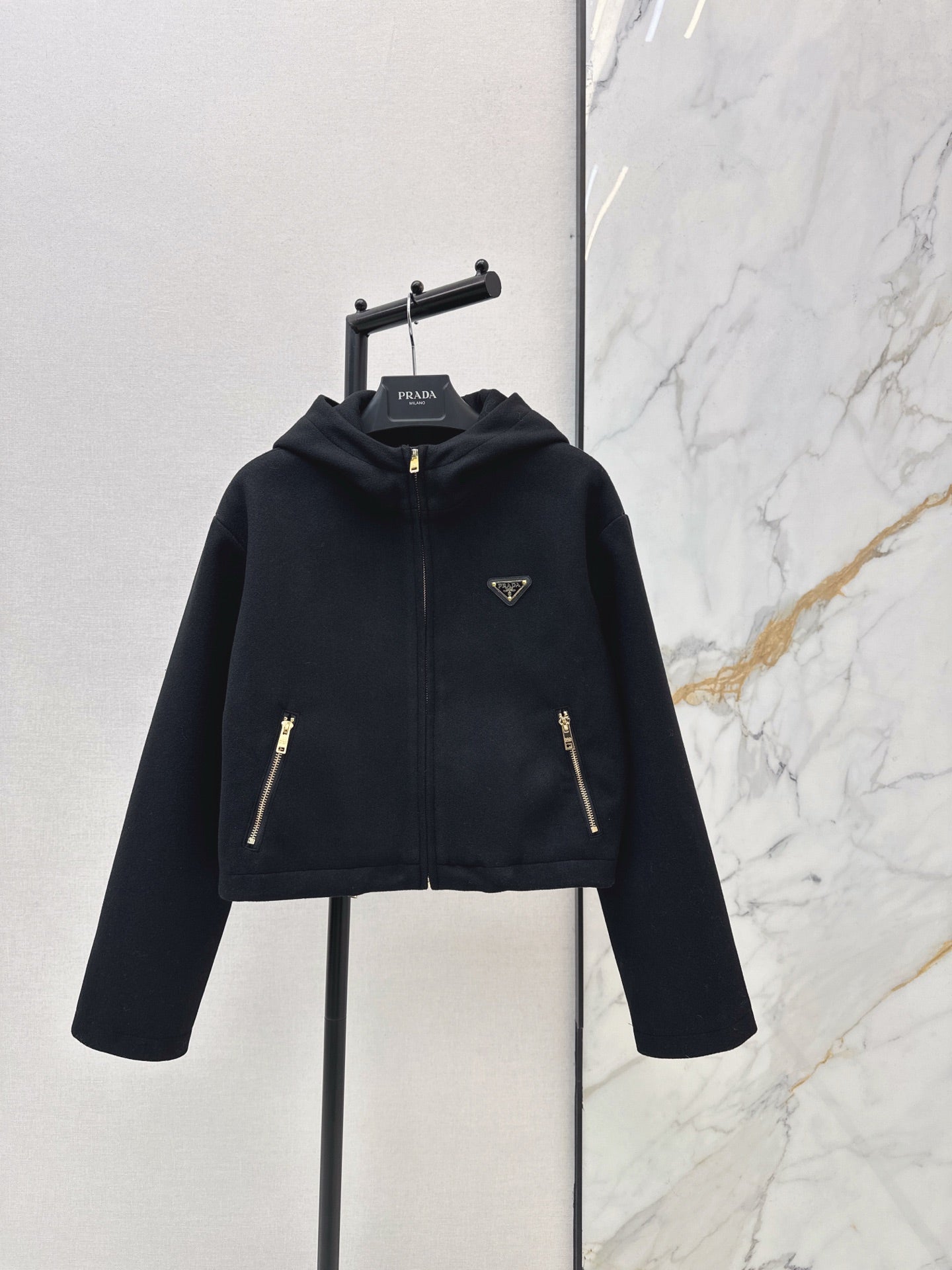 Prad 25fw hooded jacket