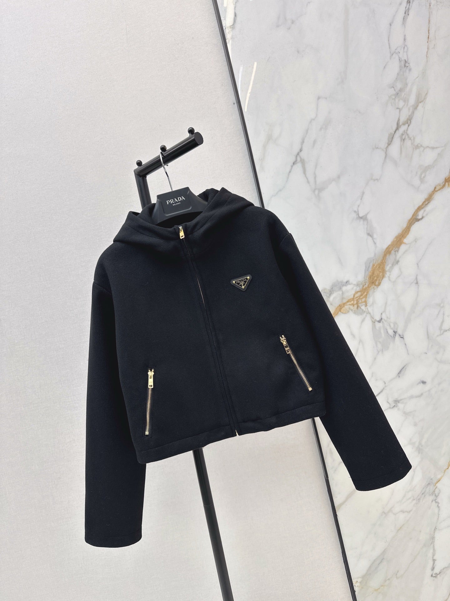 Prad 25fw hooded jacket