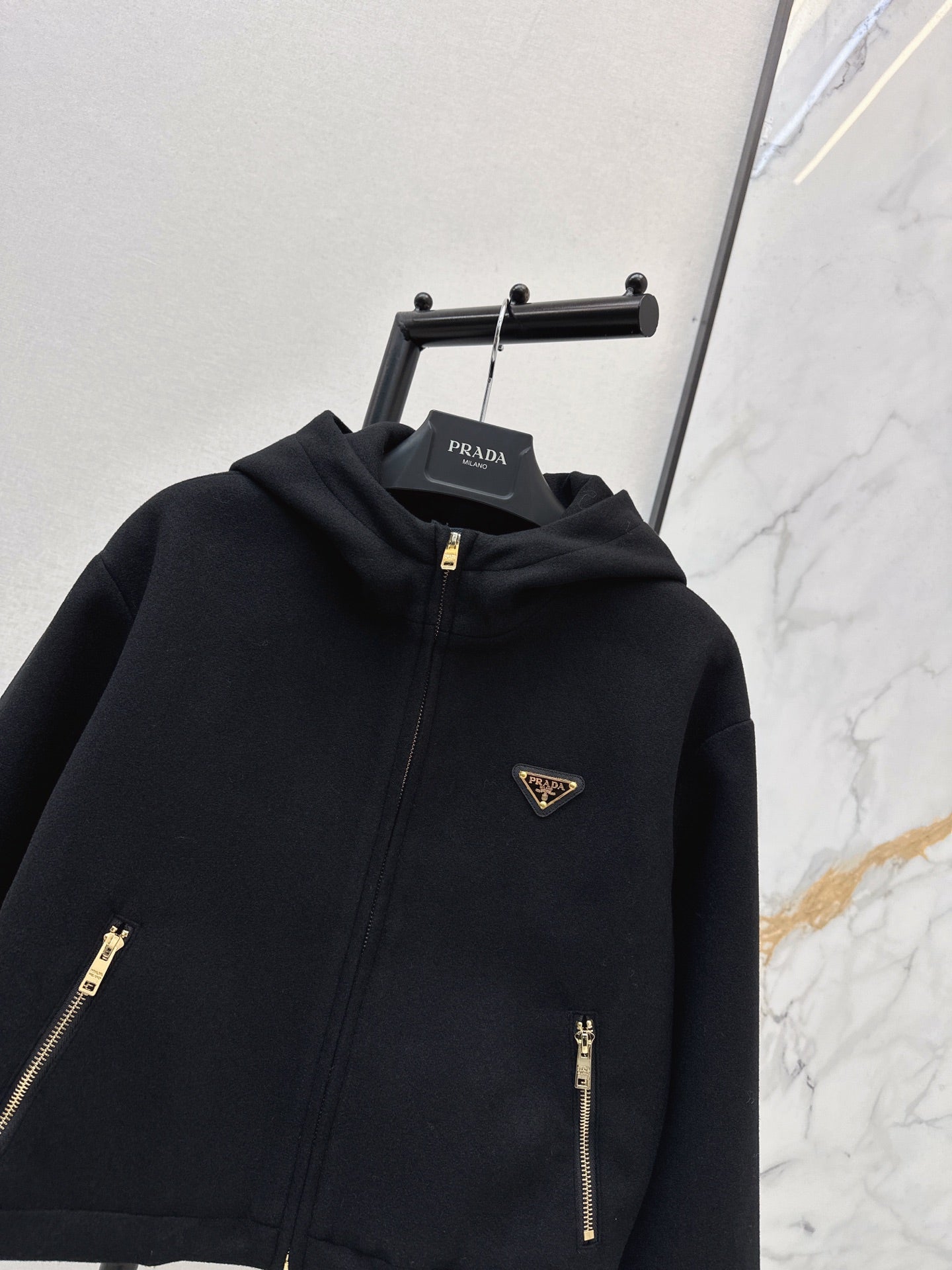Prad 25fw hooded jacket