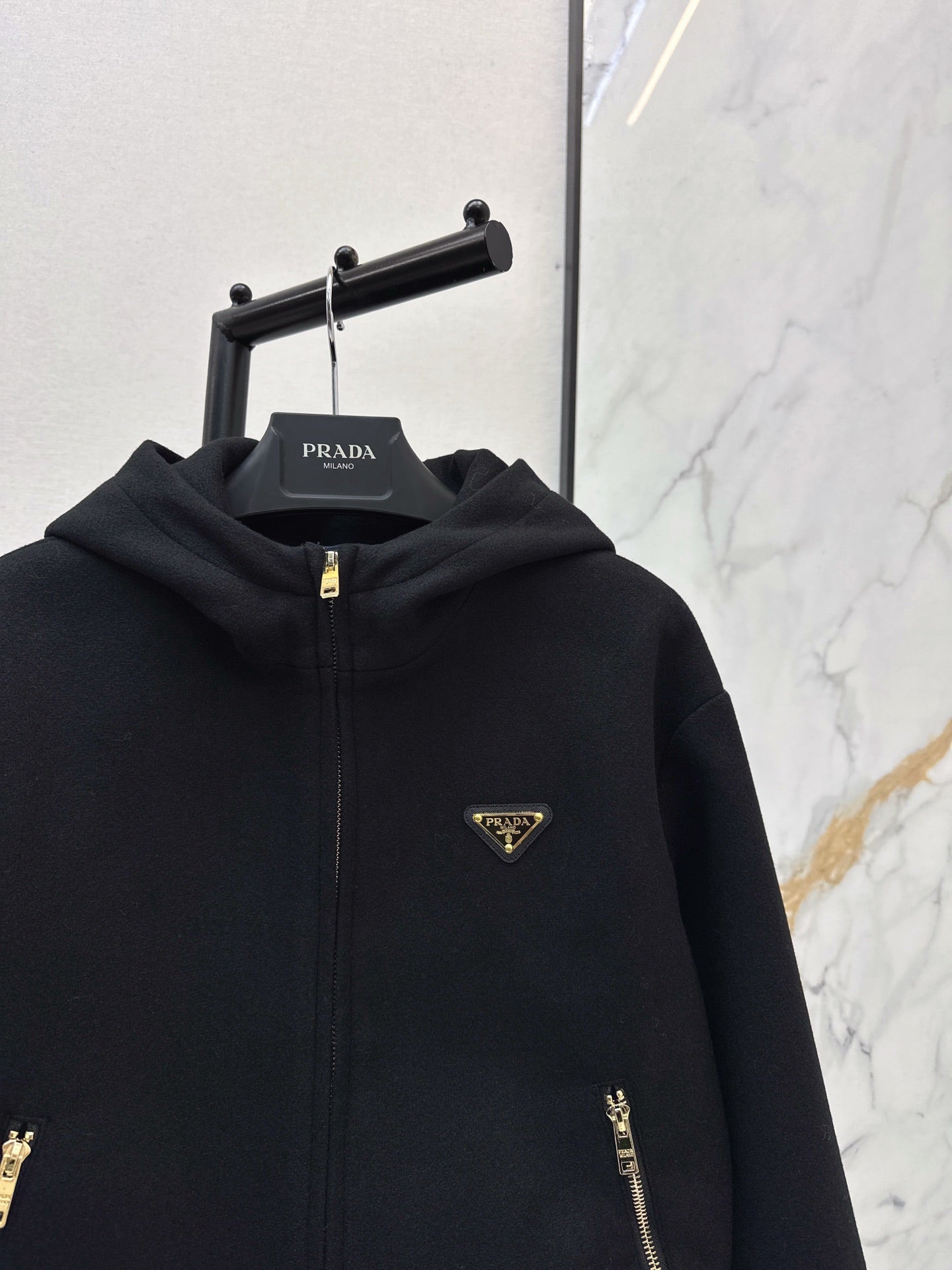 Prad 25fw hooded jacket