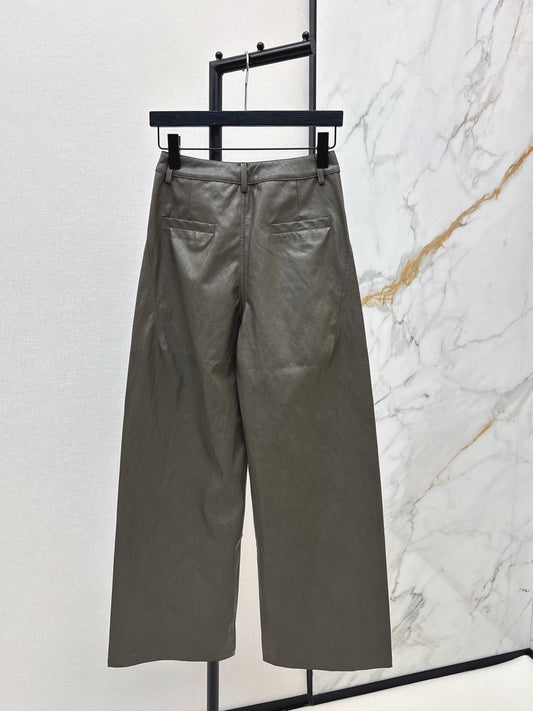 Row 25fw leather pants