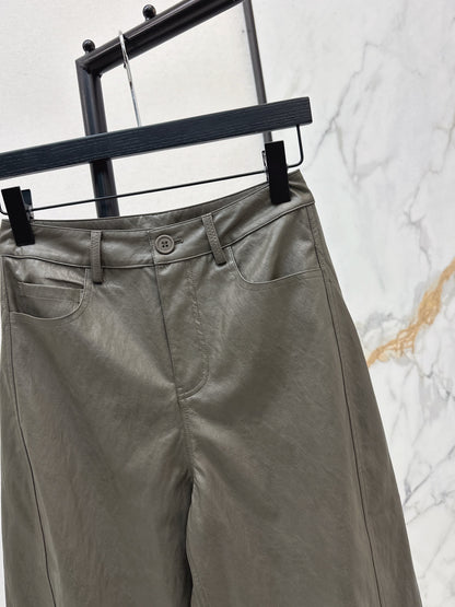 Row 25fw leather pants