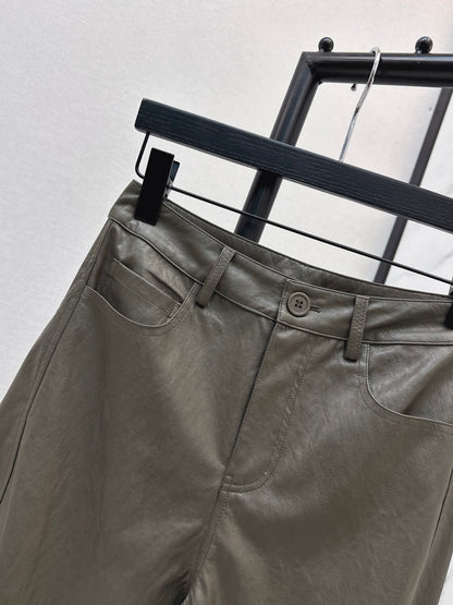 Row 25fw leather pants