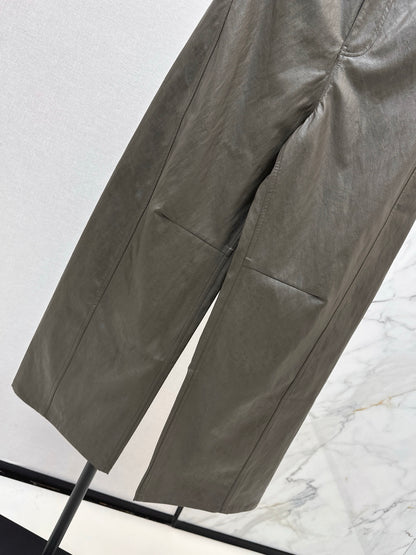 Row 25fw leather pants