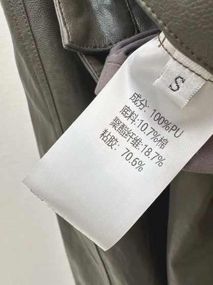 Row 25fw leather pants