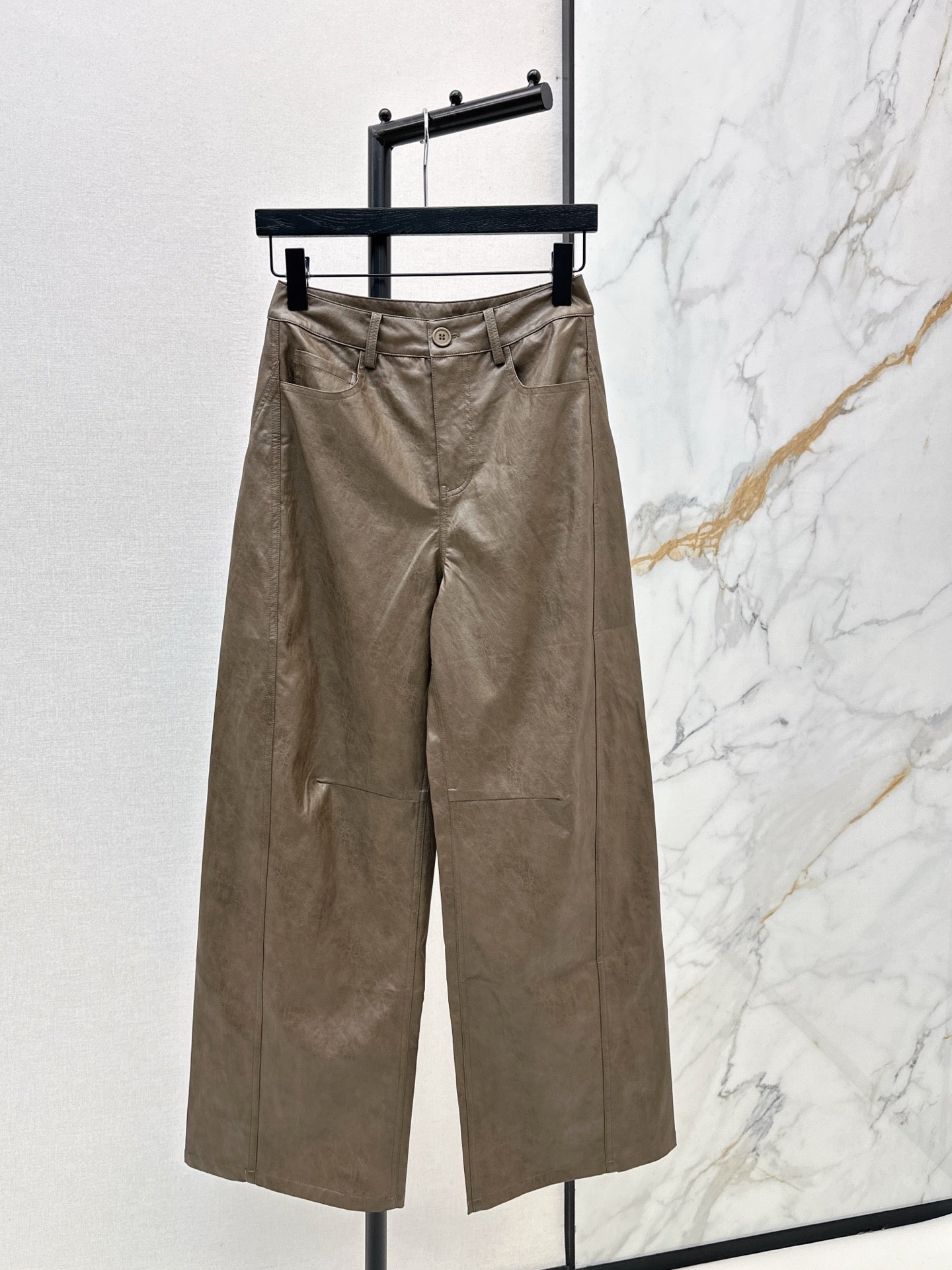 Row 25fw leather pants