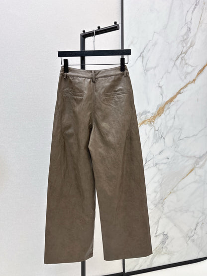 Row 25fw leather pants