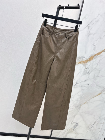 Row 25fw leather pants