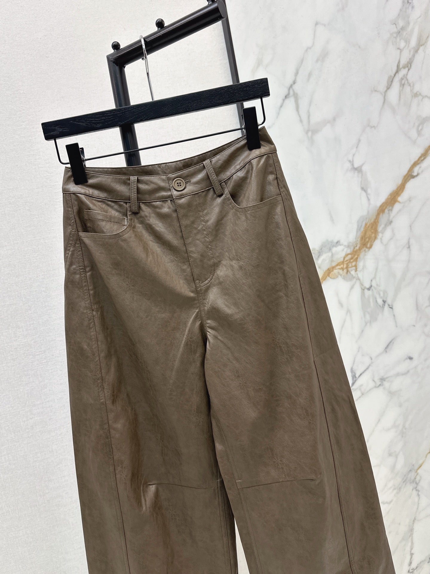 Row 25fw leather pants