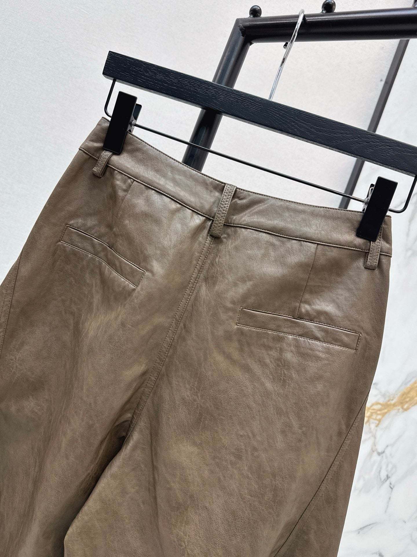 Row 25fw leather pants