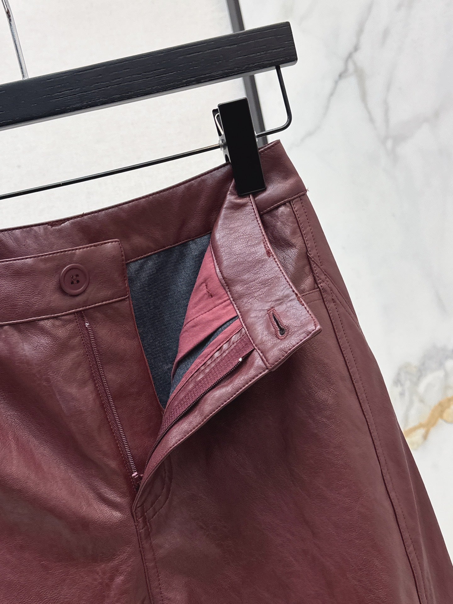 Row 25fw leather pants