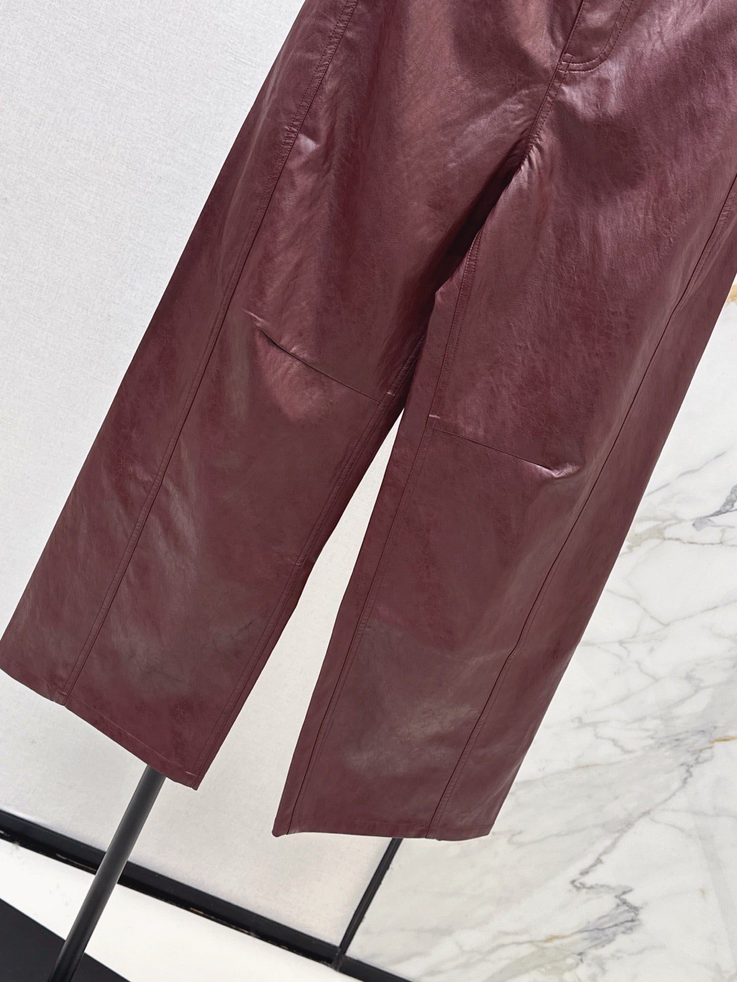Row 25fw leather pants