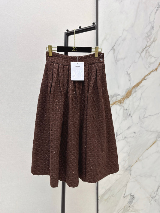 Chan 25fw woven skirt