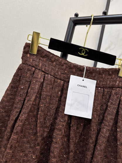 Chan 25fw woven skirt