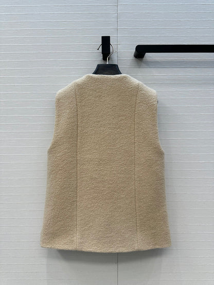 Chan 25fw woolen vest