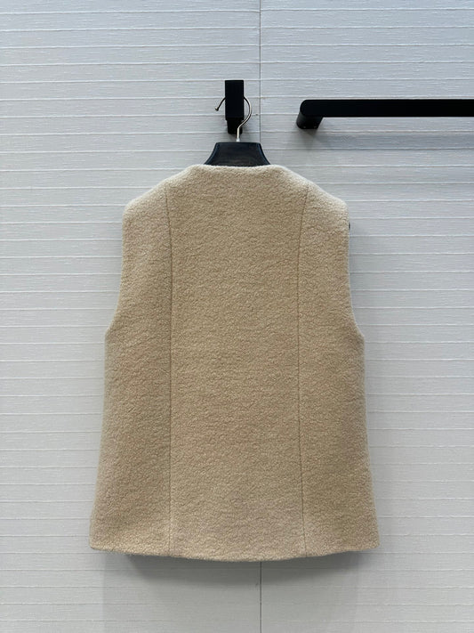 Chan 25fw woolen vest