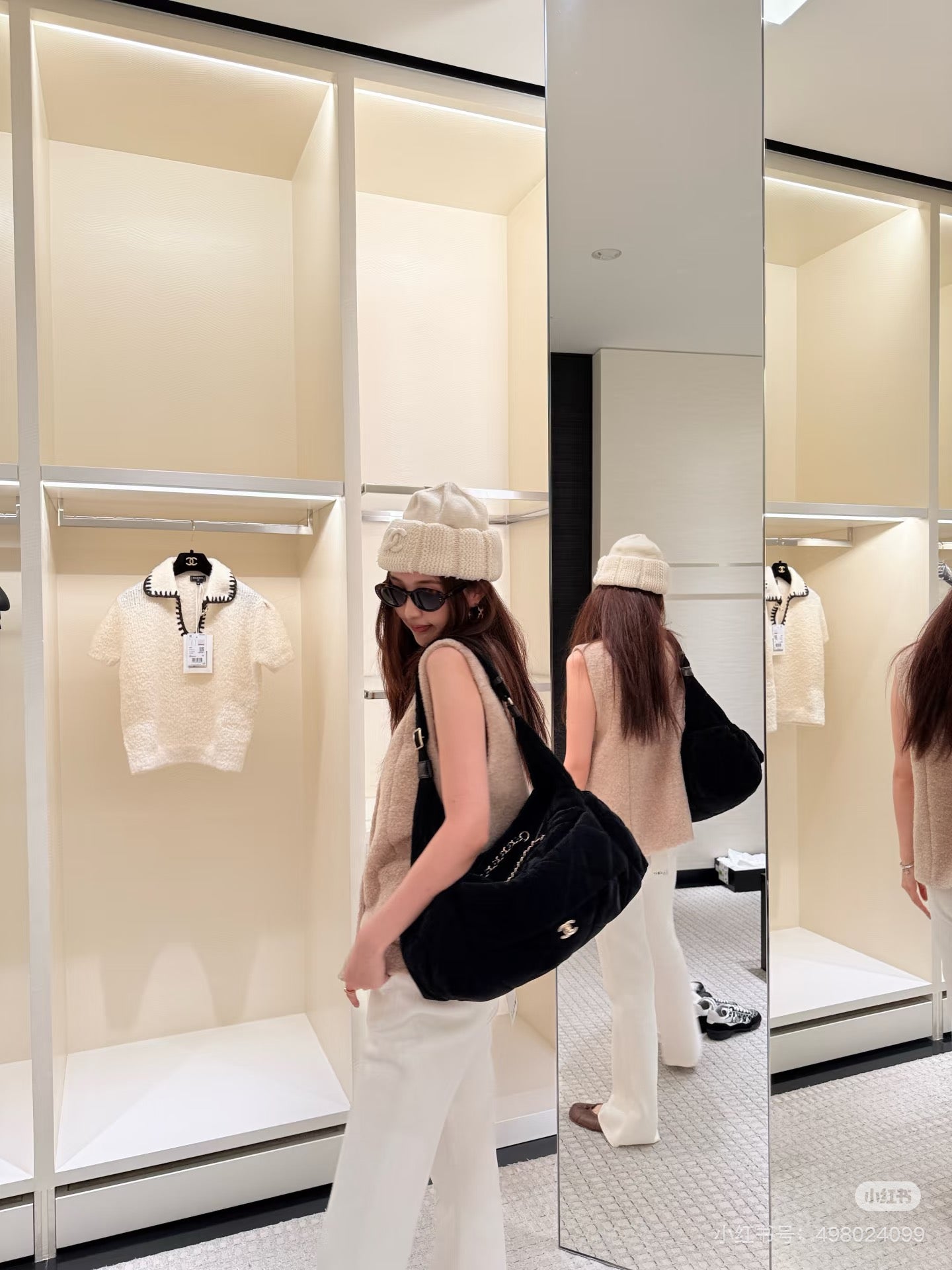 Chan 25fw woolen vest