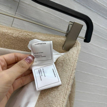 Chan 25fw woolen skirt