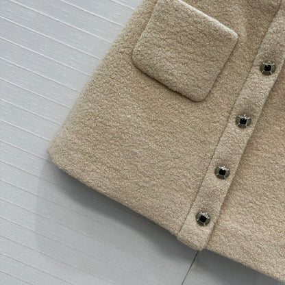 Chan 25fw woolen skirt