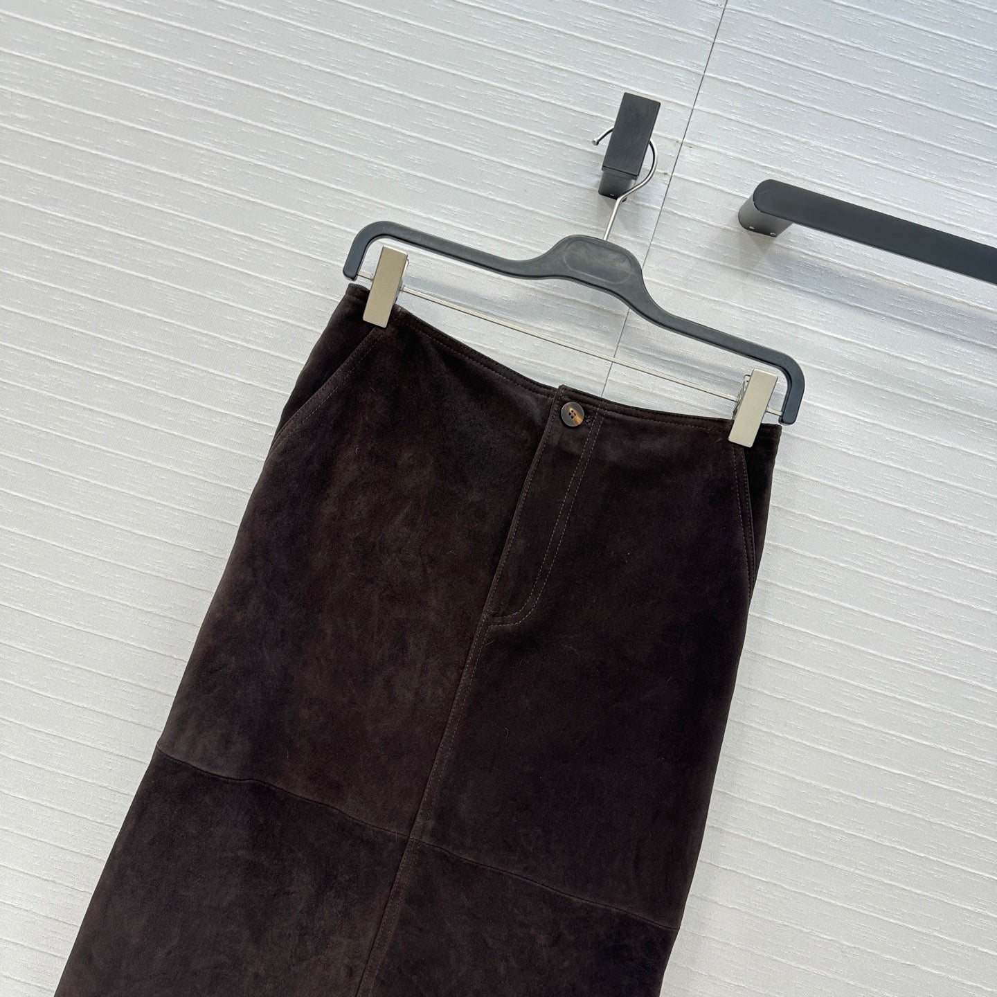 Row 25fw leather skirt