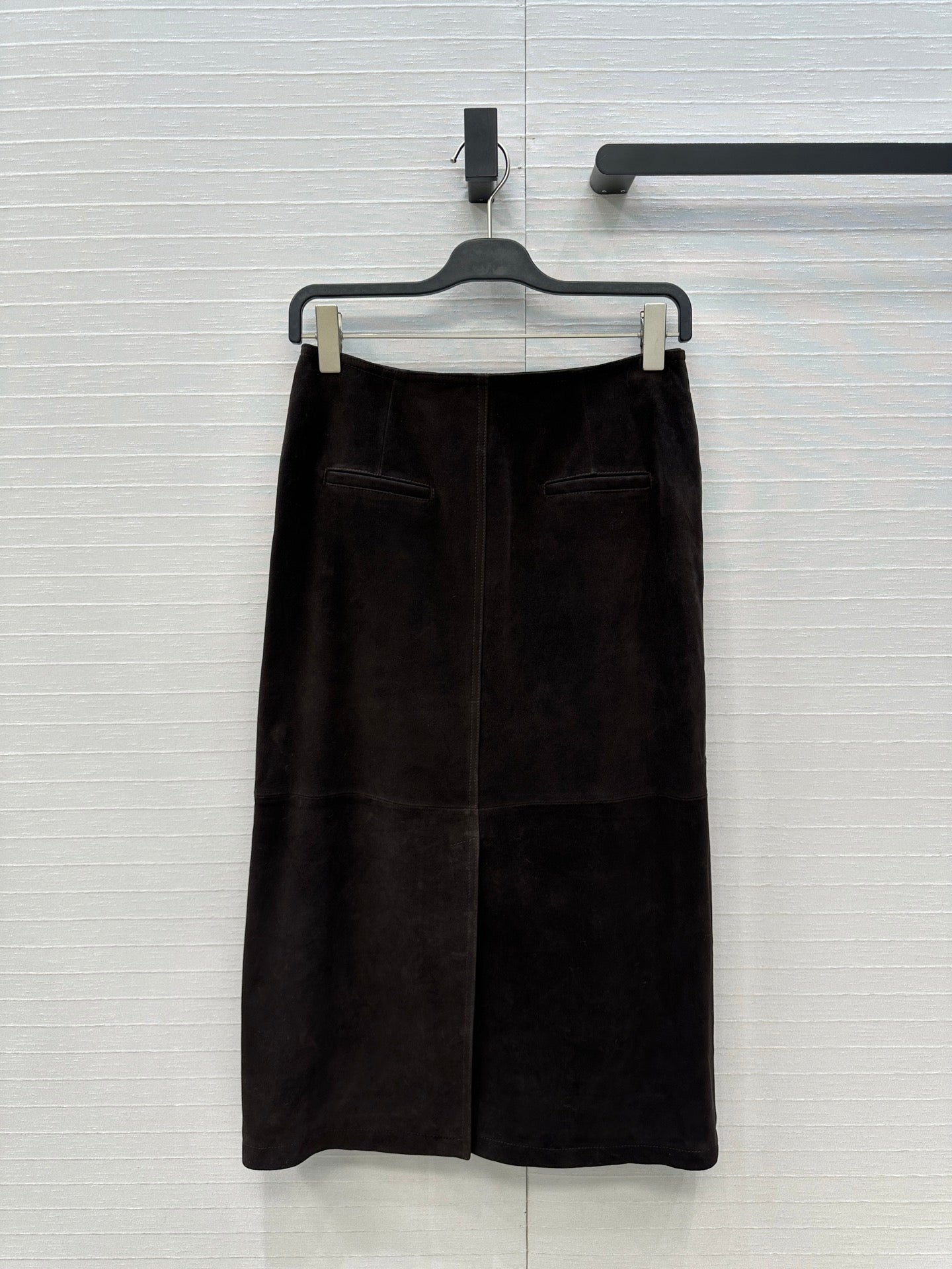 Row 25fw leather skirt