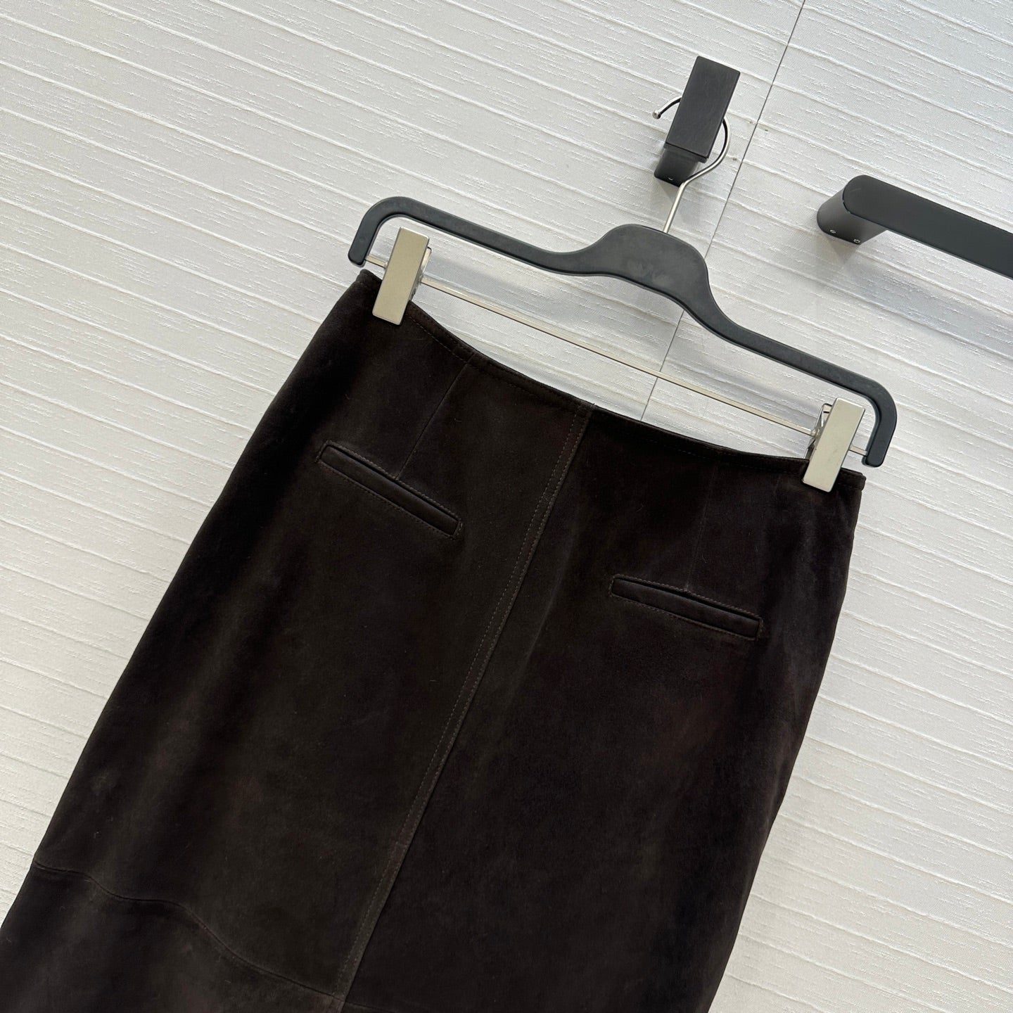 Row 25fw leather skirt