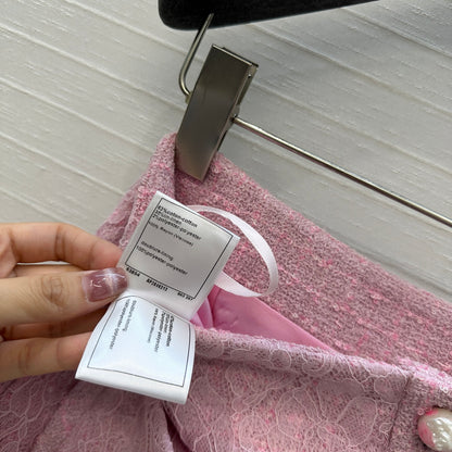 Chan 25fw lace skirt