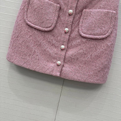 Chan 25fw lace skirt