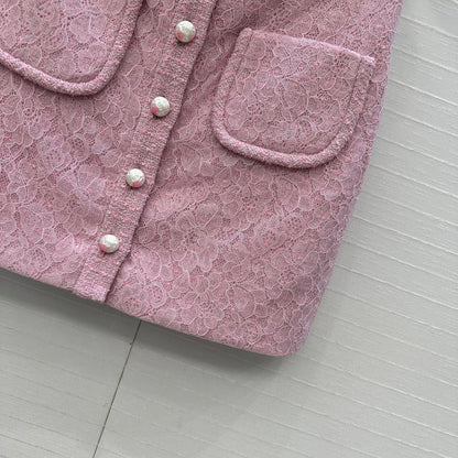 Chan 25fw lace skirt