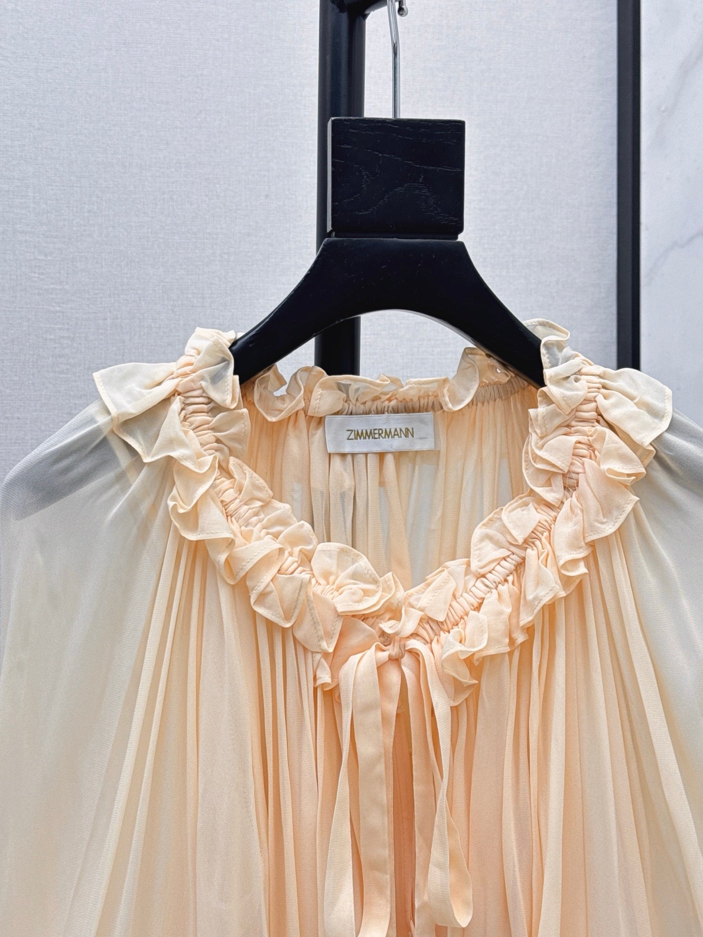 Zimm 25fw puff sleeve shirt