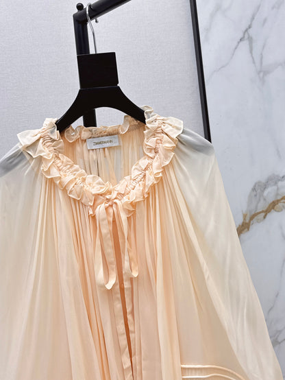 Zimm 25fw puff sleeve shirt