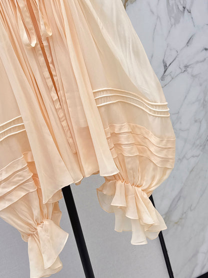 Zimm 25fw puff sleeve shirt