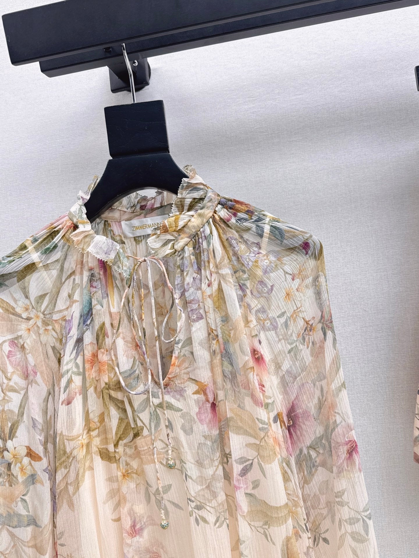 Zimm 25fw floral print shirt