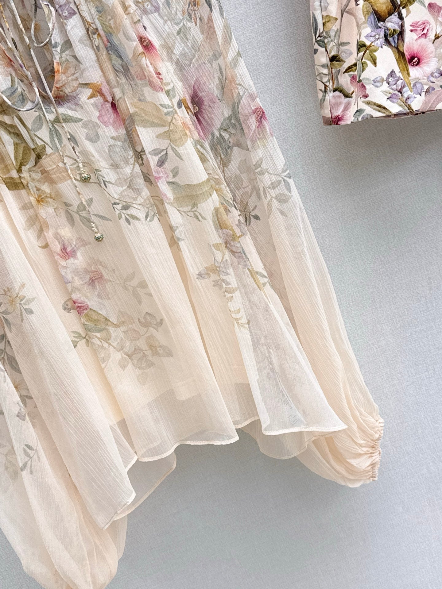 Zimm 25fw floral print shirt