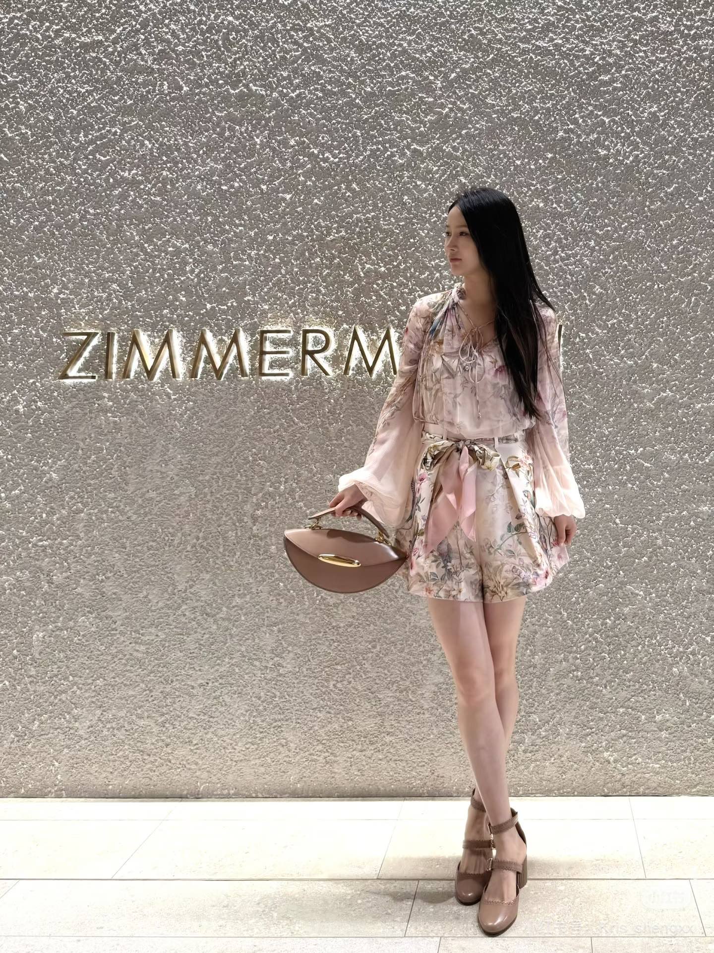 Zimm 25fw floral print short