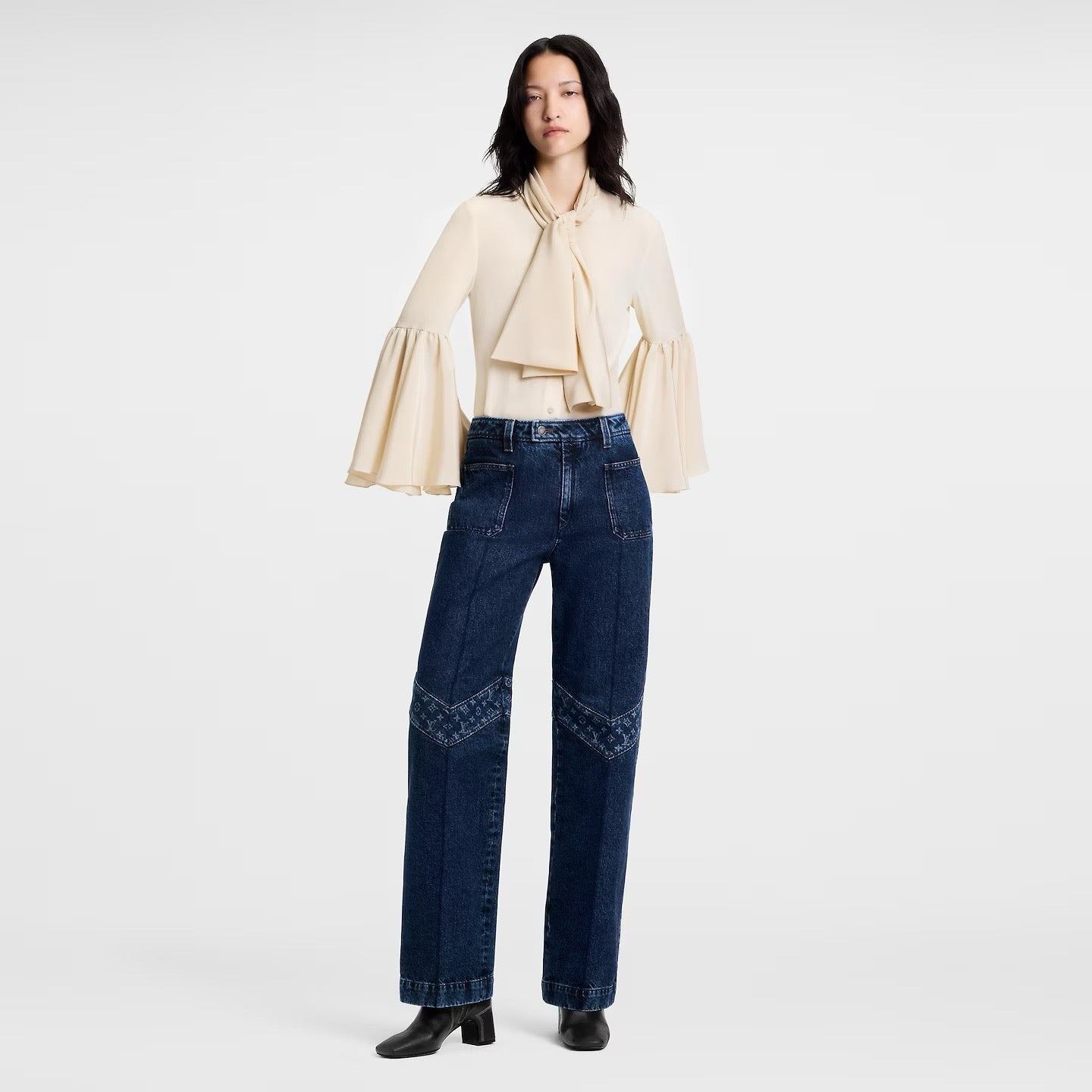 Louis 25fw vintage jeans