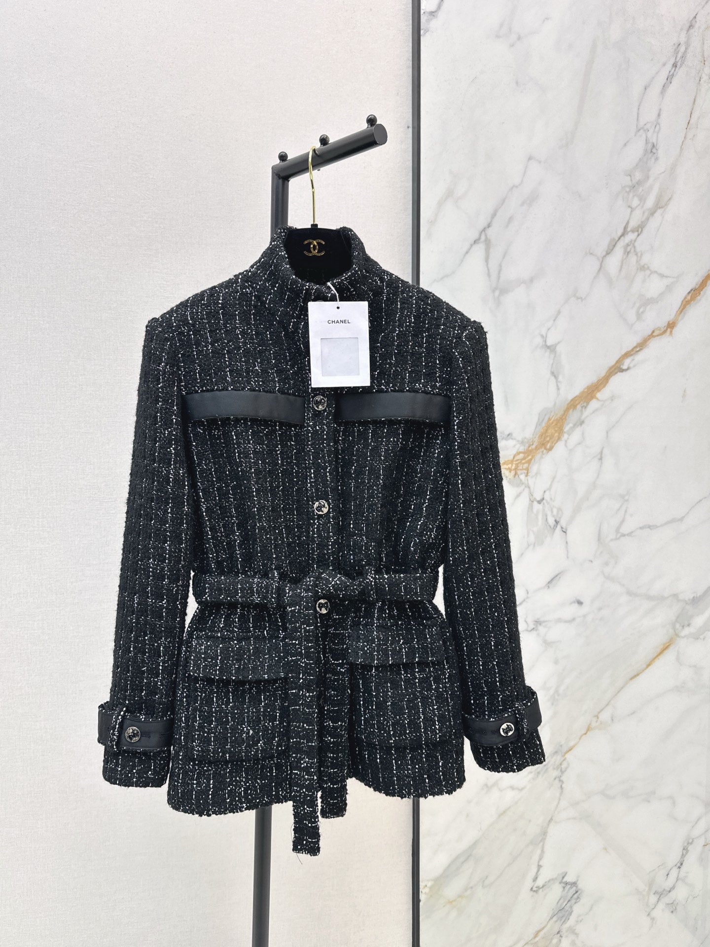 Chan 25fw tweed jacket