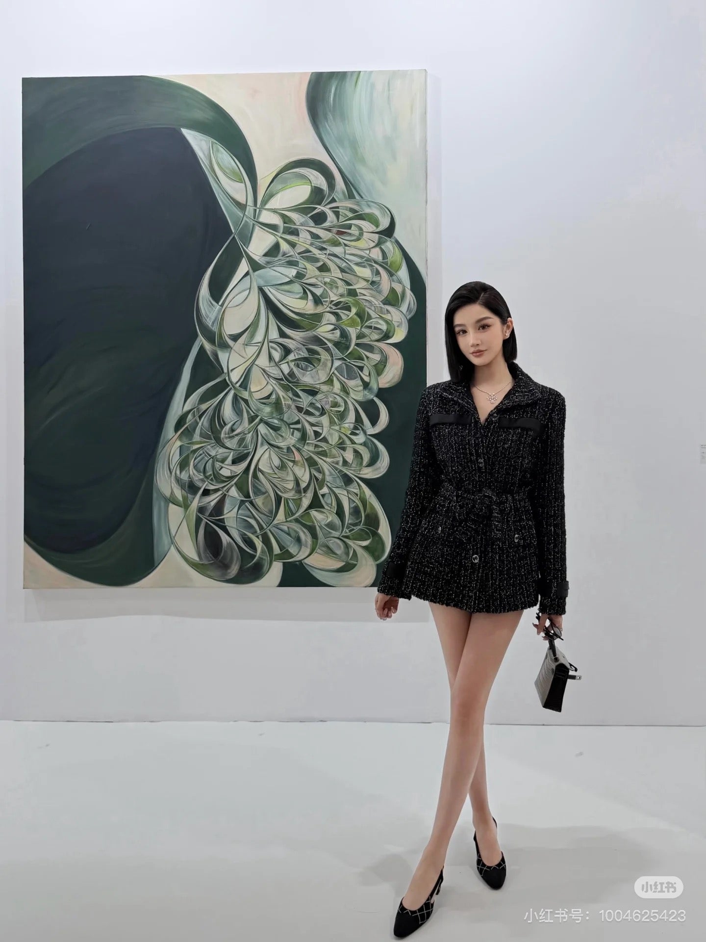 Chan 25fw tweed jacket