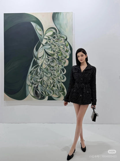 Chan 25fw tweed jacket