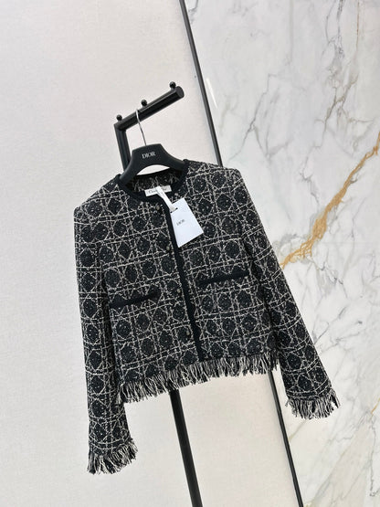 CD 25fw fringe jacket