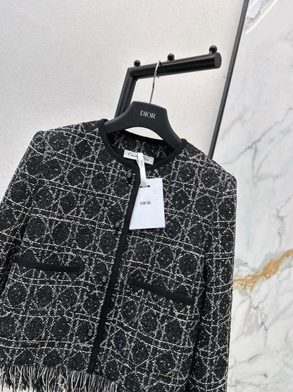 CD 25fw fringe jacket