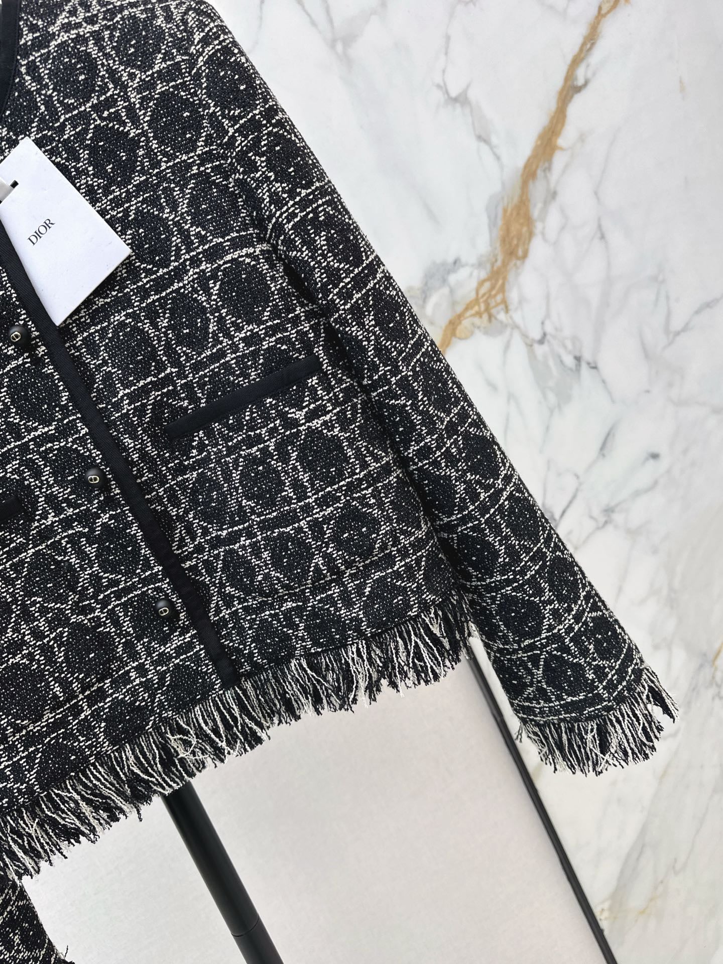 CD 25fw fringe jacket