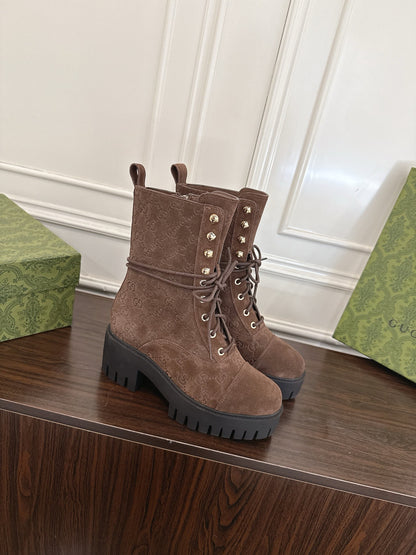 Gucc 25fw ankle boots