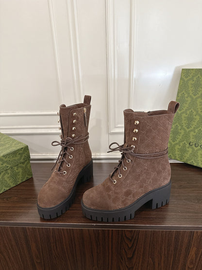 Gucc 25fw ankle boots