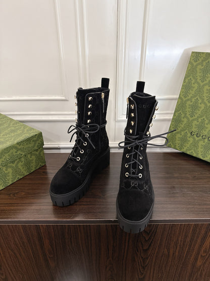 Gucc 25fw ankle boots