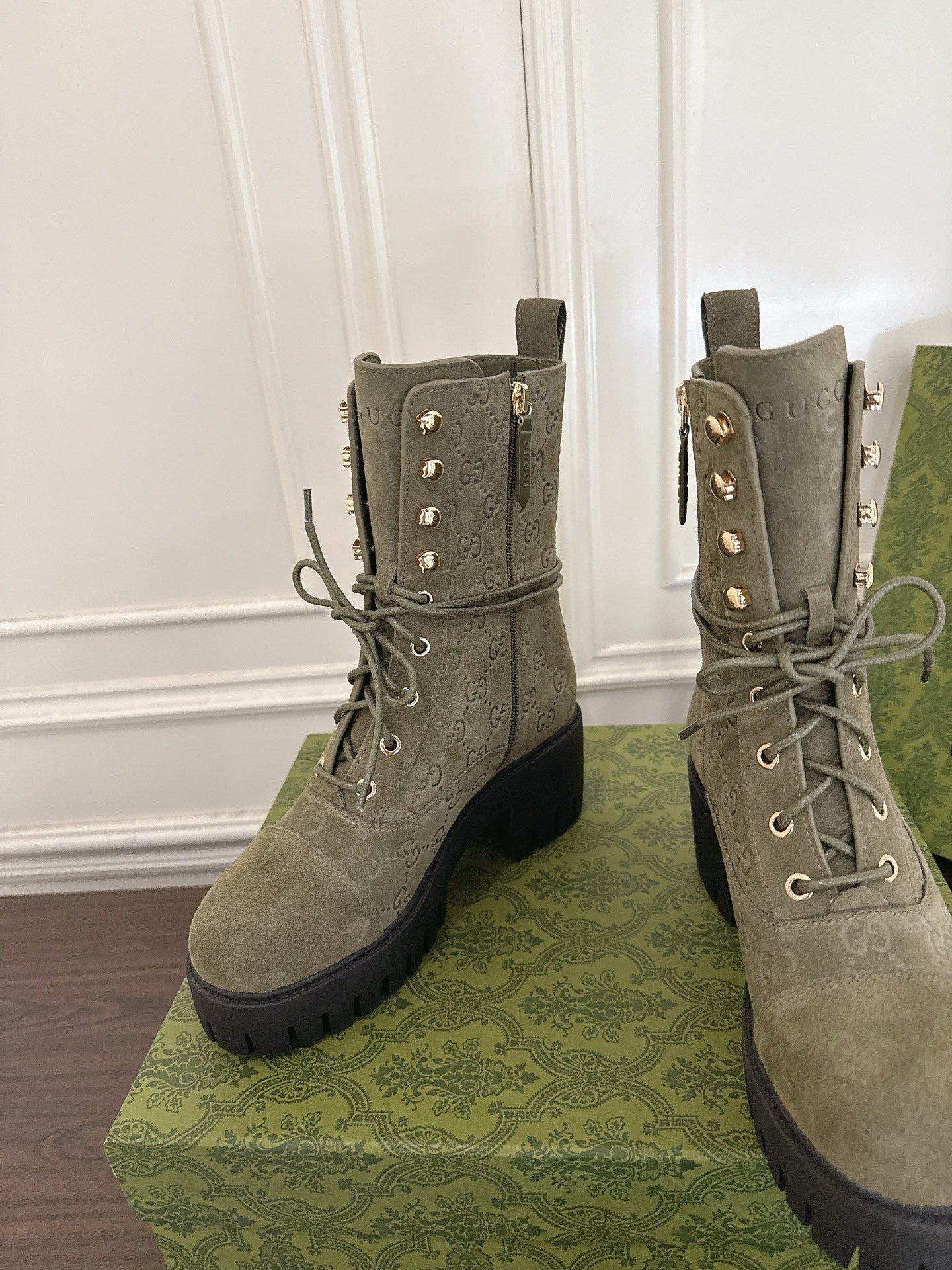 Gucc 25fw ankle boots