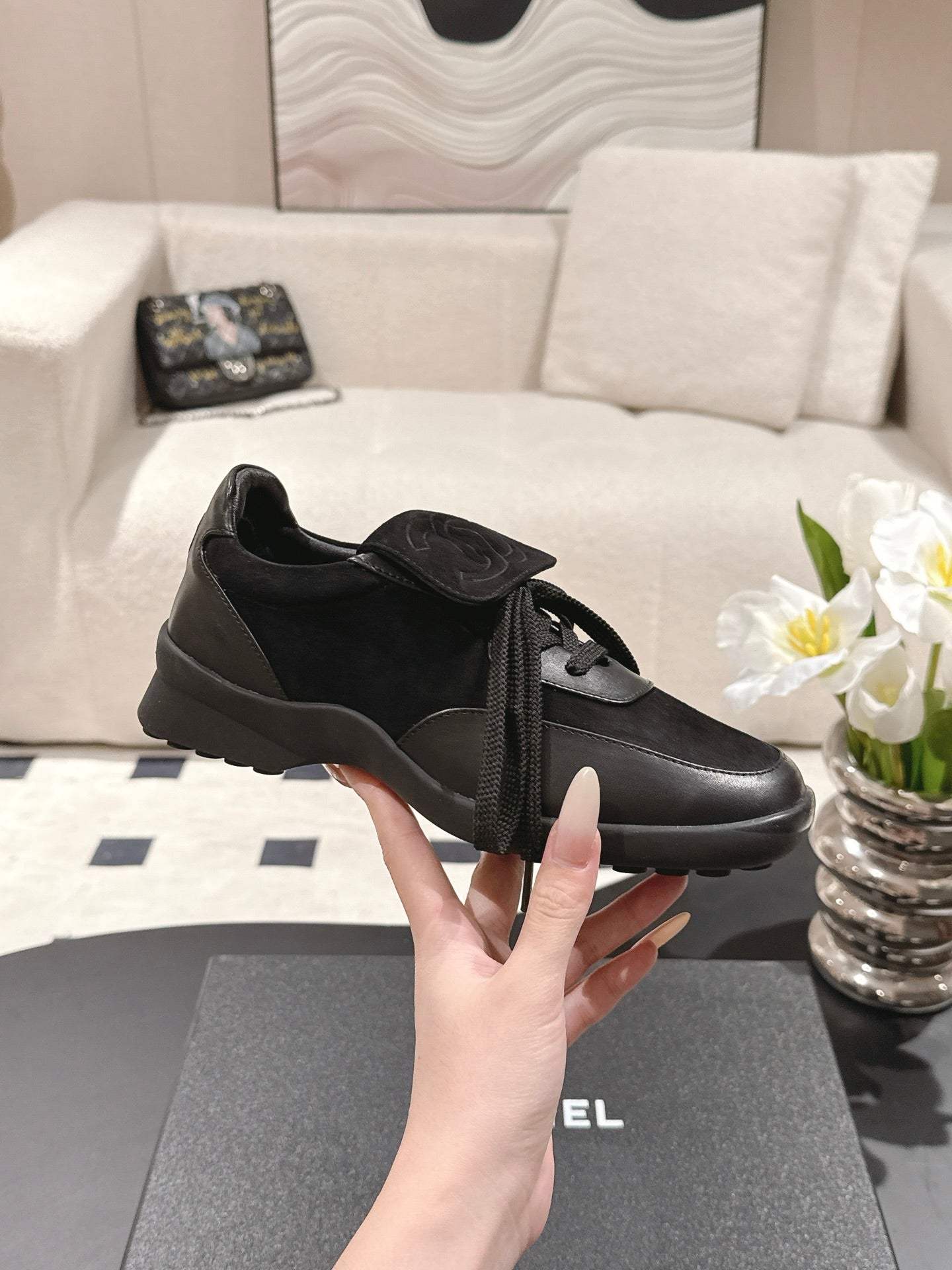 Chan 25fw British style causal shoes